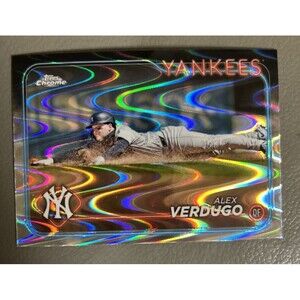 2024 Topps Chrome - Alex Verdugo #11 RayWave Refractor